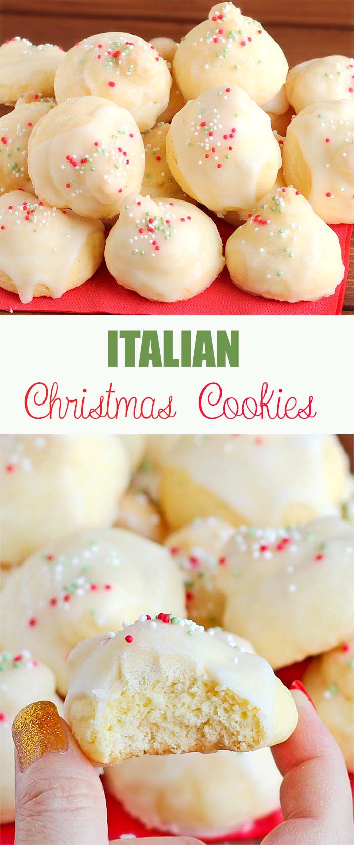 Italian Christmas Cookies - Cakescottage