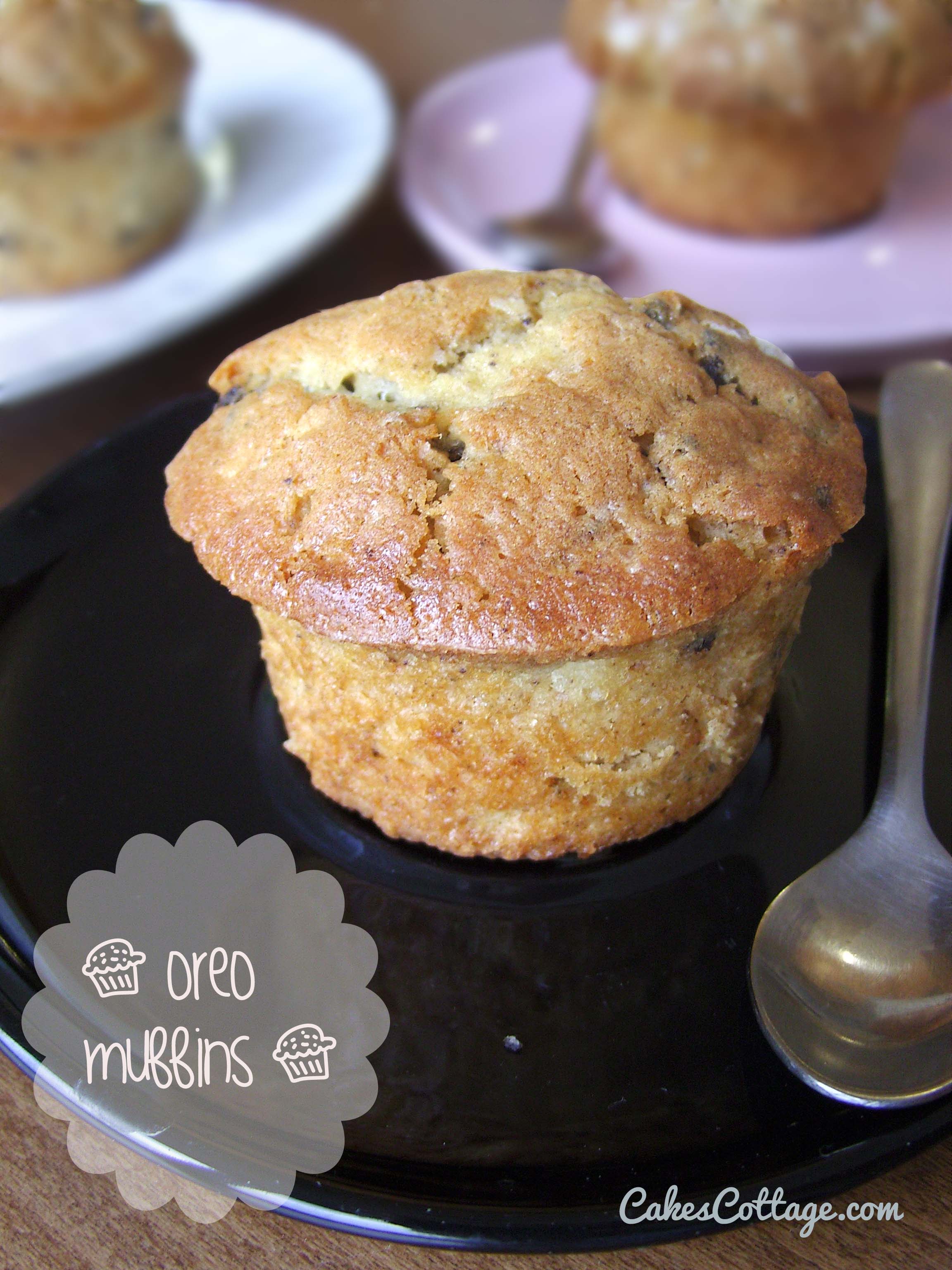 Oreo Muffins - Cakescottage