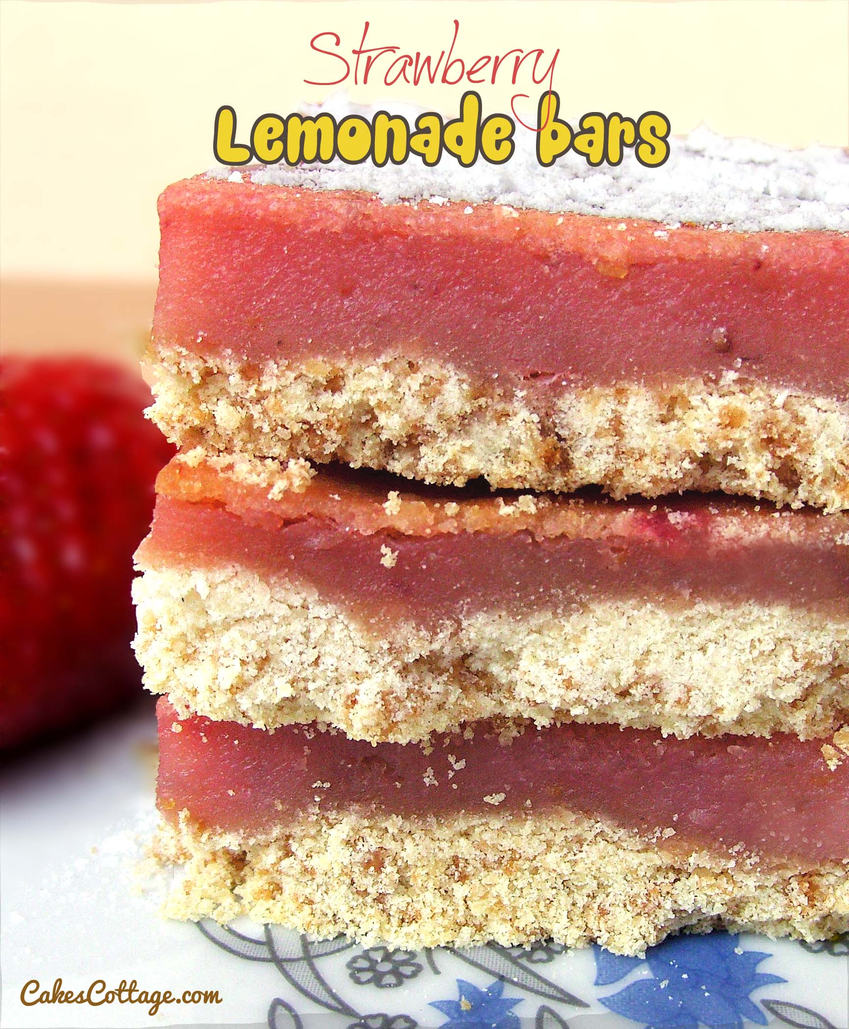 Strawberry-Lemonade-Bars