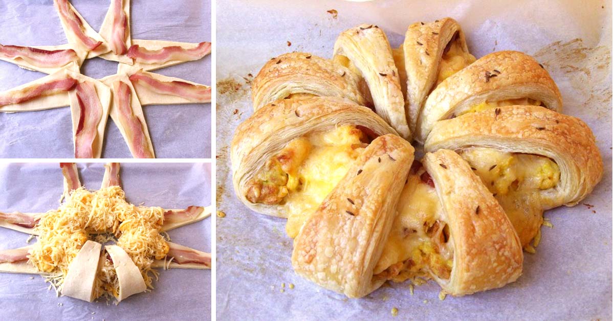 Bacon, Egg, and Cheese Crescent Rolls Recipe
