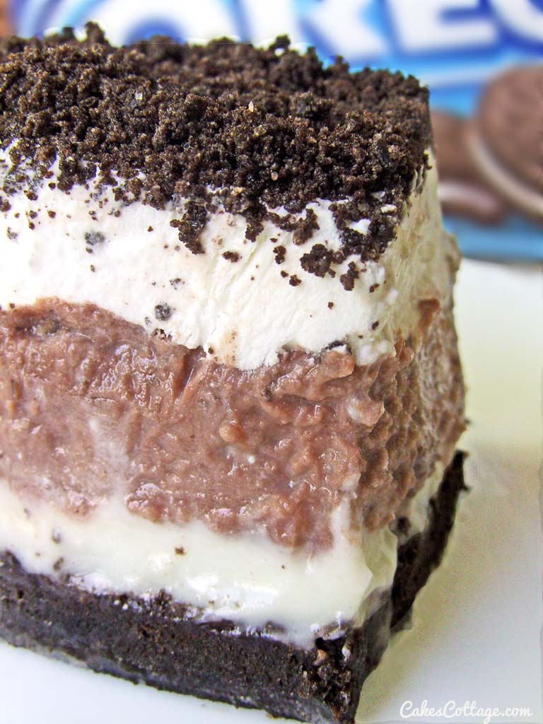 Oreo Delight with Chocolate Pudding - Cakescottage