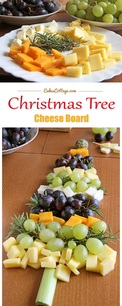 Christmas Tree Cheese Board