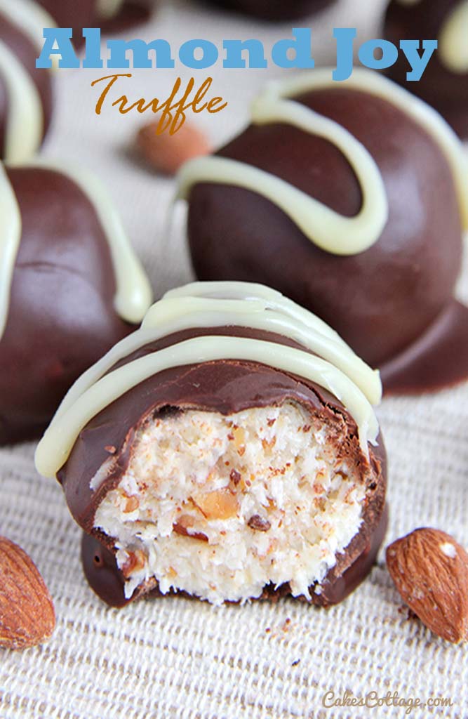 Truffles that tastes just like the Almond Joy candy bar! Your family and friends are sure to love them.