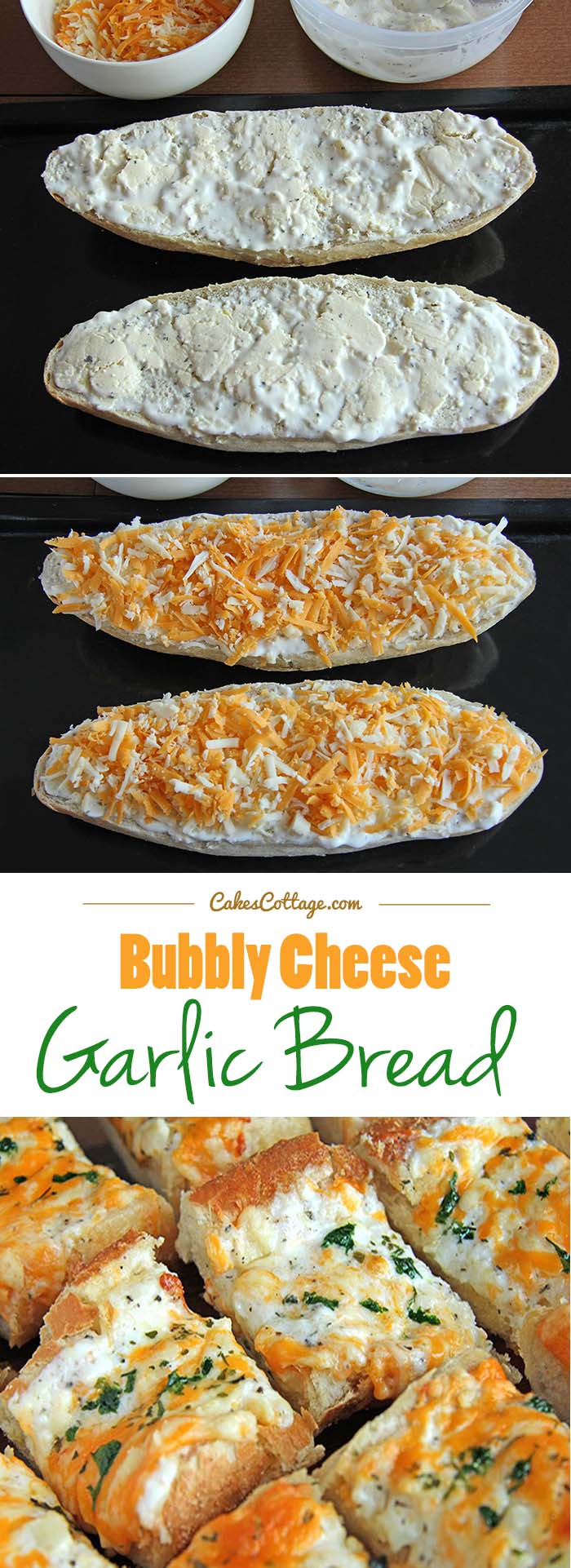 This bread is melty and hot and gooey and bubbly. Perfect for watching a football game or having friends over. #bread #superbowl #cheese