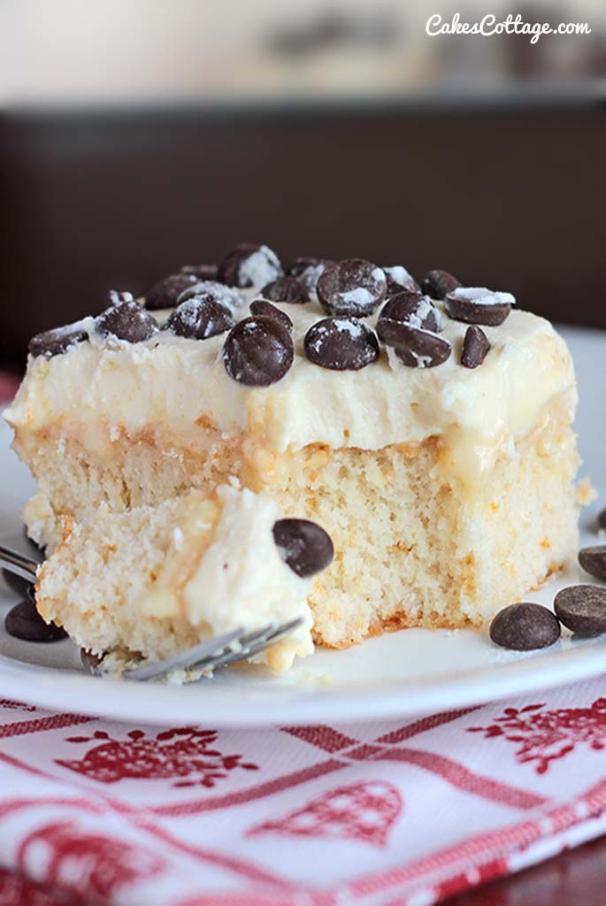 Cannoli Cake Recipe