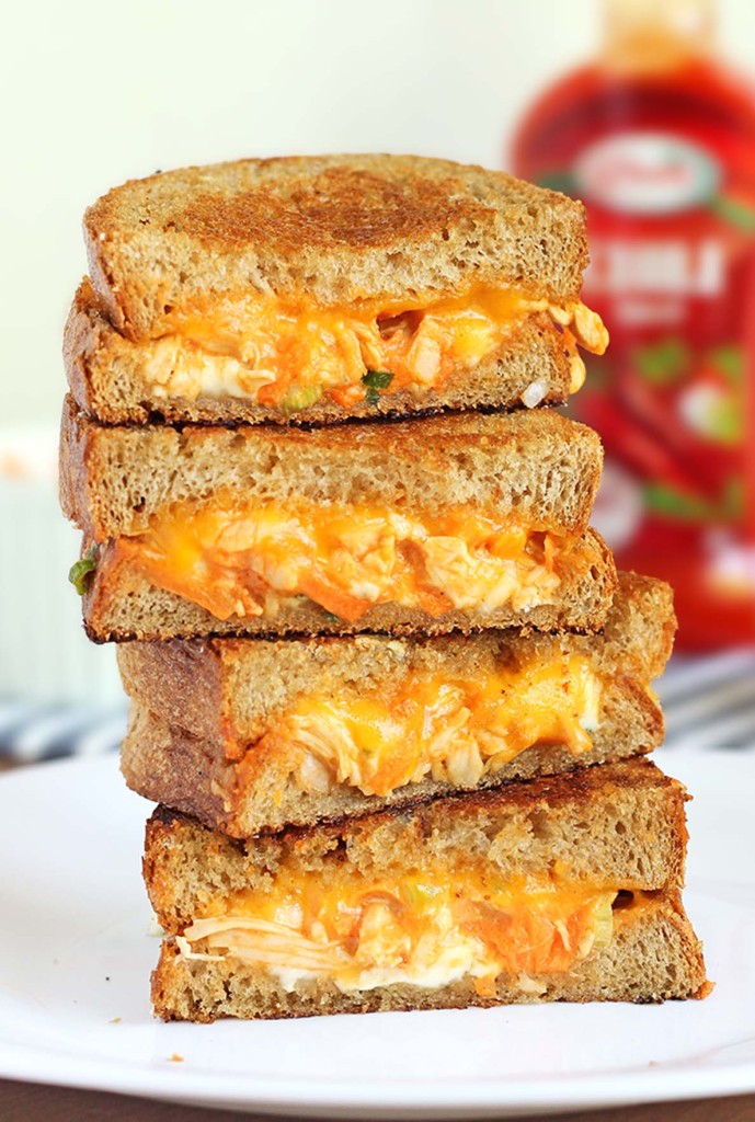 Grilled Buffalo Chicken Sandwich - Cakescottage