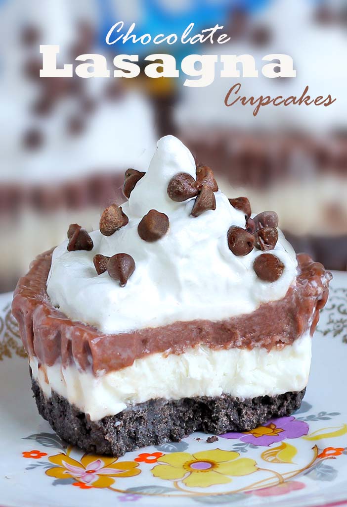  Essayez ces délicieux cupcakes aux lasagnes au chocolat, et nous sommes sûrs qu'ils deviendront votre gâterie préférée de l'été ou de tout autre moment!