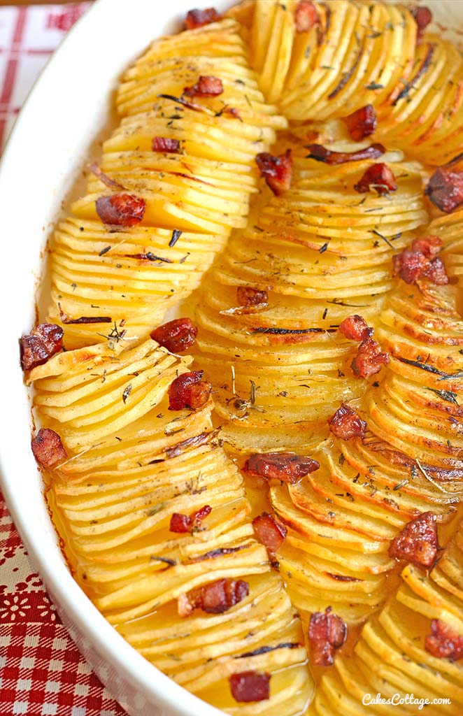 Crispy Potato Roast Cakescottage