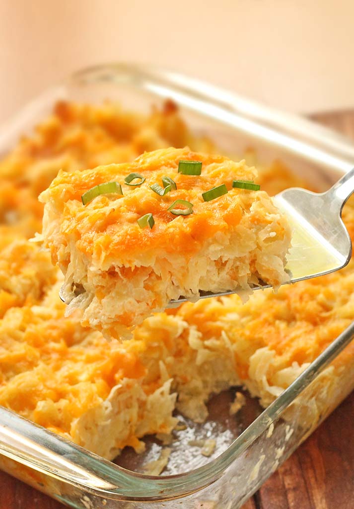  Homemade Cracker Barrel HashBrown Casserole is super easy to whip up, but grants you restaurant quality taste right in your own kitchen.
