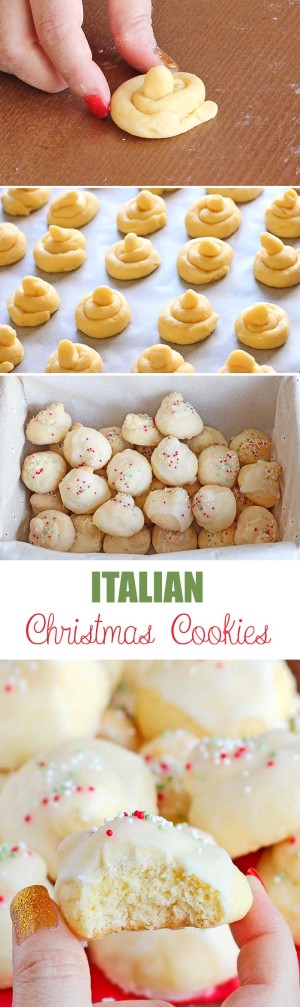 Italian Christmas Cookies - Cakescottage
