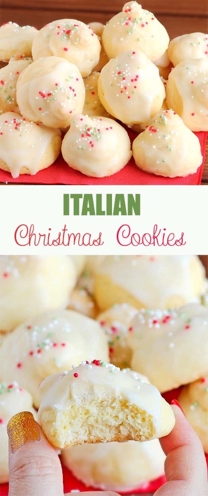 Italian Christmas Cookies - Cakescottage