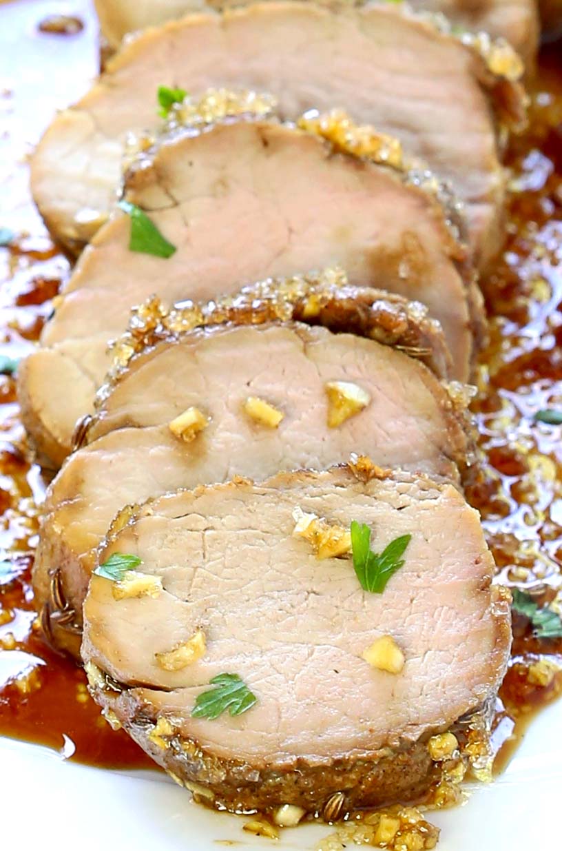 Island Pork Tenderloin - Cakescottage