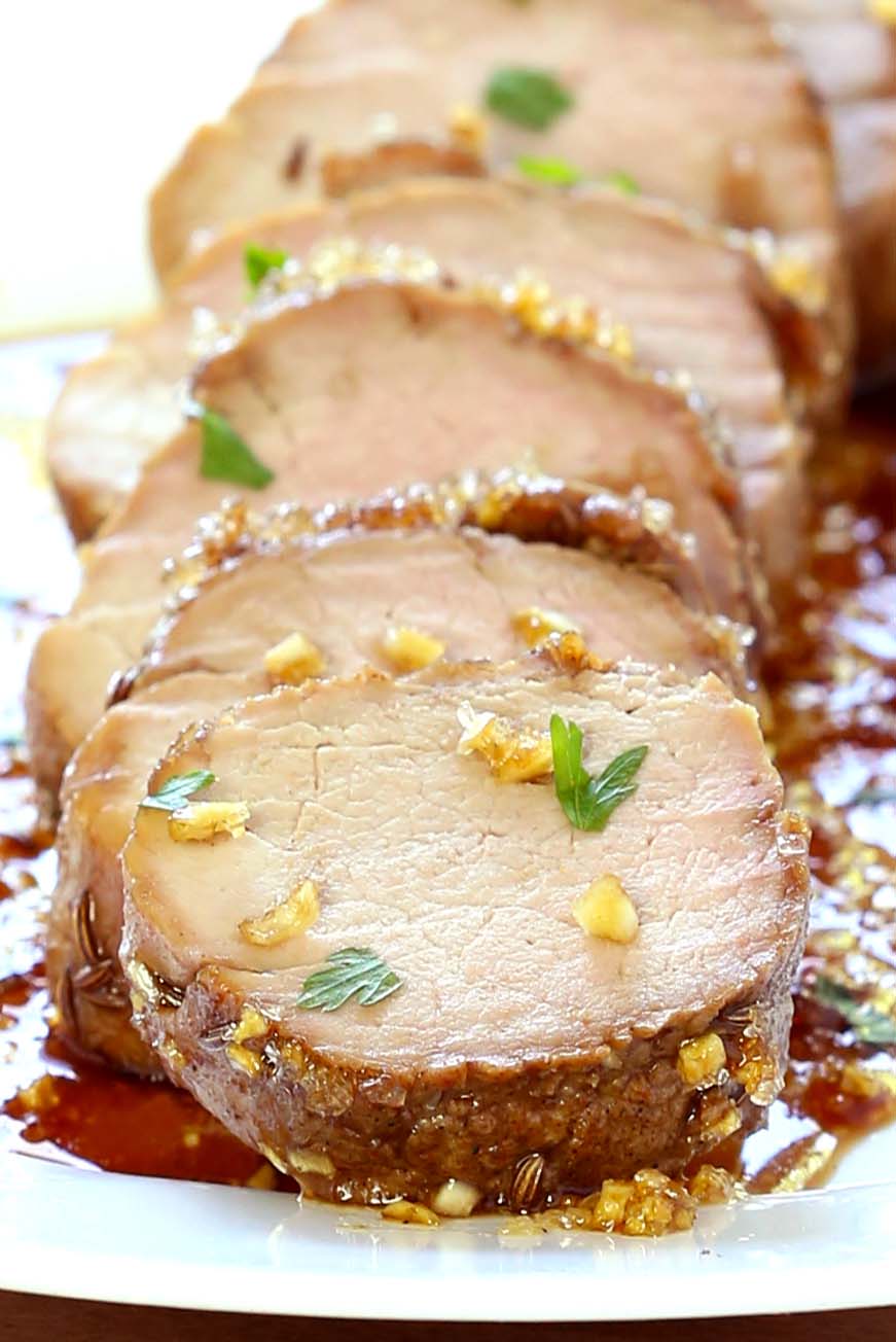 Pork Tenderloin with sweet and spicy Caribbean flare and packed with flavor.....