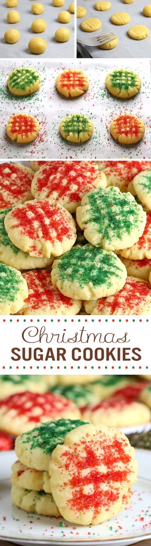 Christmas Sugar Cookies - Cakescottage