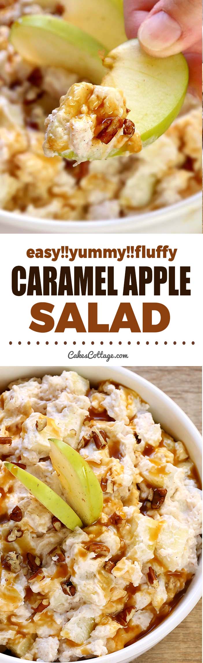 caramel apple fluff 1b - Cakescottage