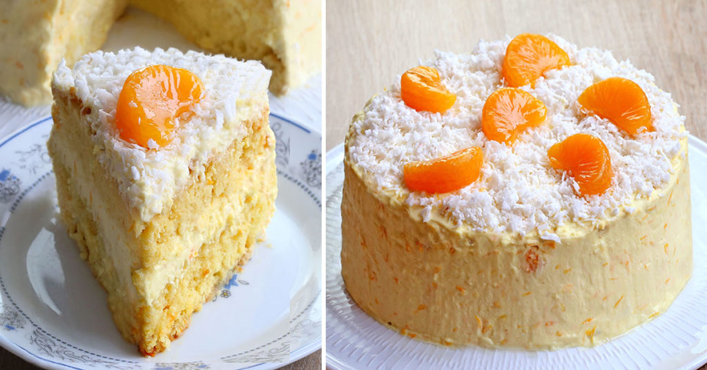 Easy Orange Layer Cake | Life Love & Sugar