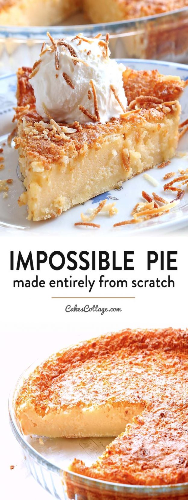 Impossible Pie Recipe Cakescottage 9192