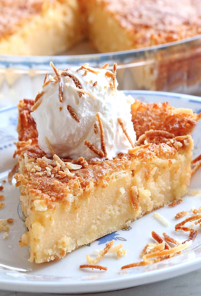 Impossible Pie is the easiest pie you will ever bake, it makes its own crust and two delicious layers while baking.!