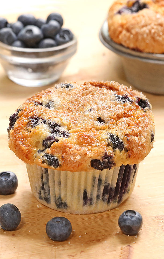 Blueberry Muffins - Cakescottage