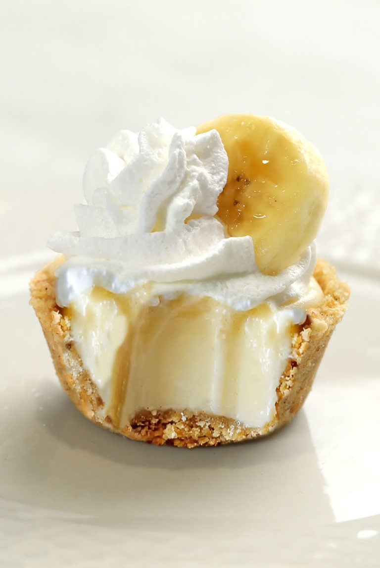 Banana Cream Pie Bites