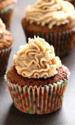 Gingerbread Cupcakes with Cinnamon Brown Butter Frosting