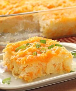 Homemade Cracker Barrel Hashbrown Casserole