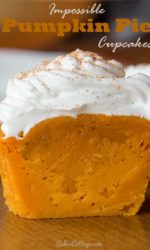 Impossible Pumpkin Pie Cupcakes